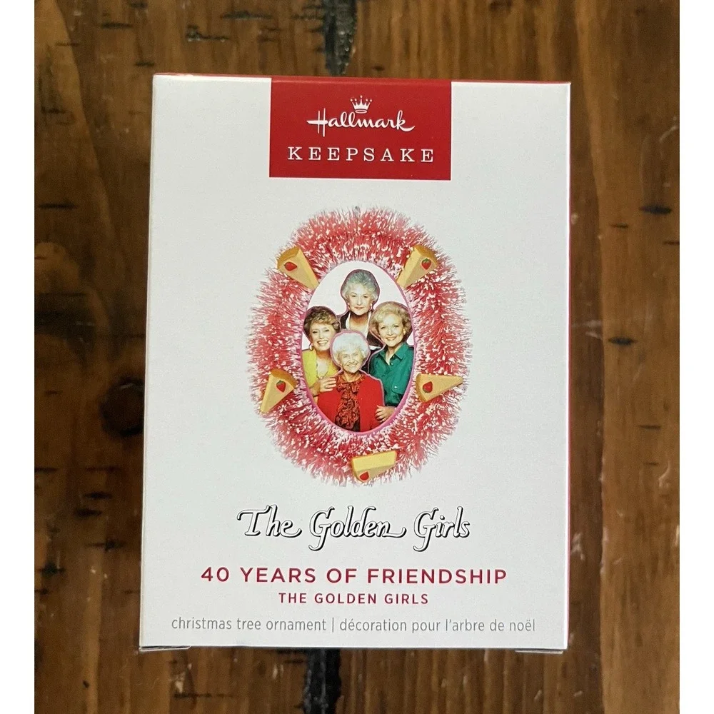 Hallmark 2025 Keepsake Ornament The Golden Girls 40 Years of Friendship-NIB‎